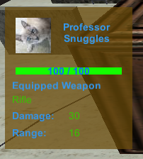 Character Details - Professor Snuggles